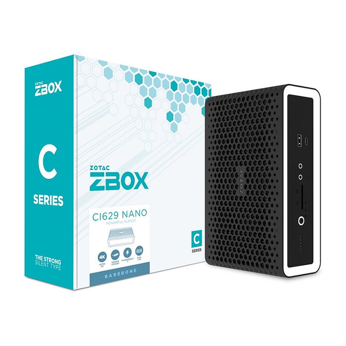 Zotac ZBOX CI629 Nano Barebone Intel Core i3-1315U, 2xDDR5 SODIMM, 1xSATA, 1xM.2, Dual LAN WiFi 6 Bluetooth 5.2, 4xUSB 3.1, 1xUSB 2.0, Estación de Trabajo Zotac ZBOX CI629 Nano Barebone Intel Core i3-1315U, 2xDDR5 SODIMM, 1xSATA, 1xM.2, Dual LAN WiFi 6 Bluetooth 5.2, 4xUSB 3.1, 1xUSB 2.0, Estación de Trabajo