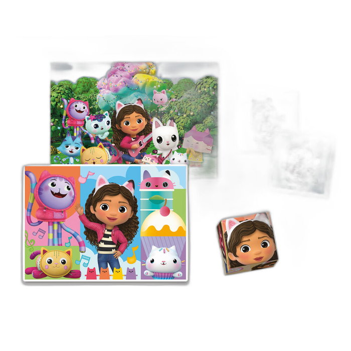 Clementoni Edukit 4 en 1 Gabby y la casa mágica