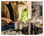 Joseph Joseph Chop2Pot Plus Tabla de cortar plegable Verde
