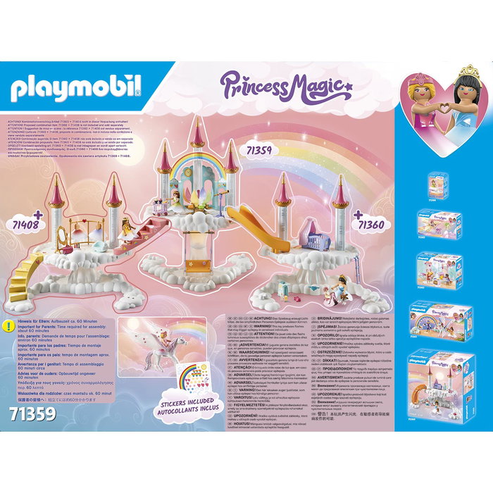 Playmobil Castillo Arcoíris en las Nubes 71359 Playmobil Castillo Arcoíris en las Nubes 71359