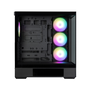 Zalman P40 DS BLACK Midi Tower PC Negro con Pantalla LCD 9.1"