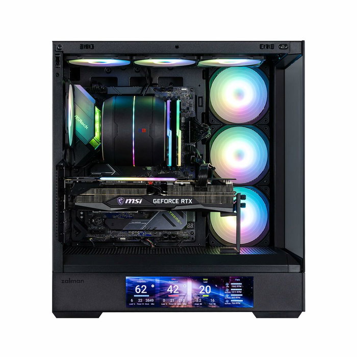ZALMAN P40 DS BLACK Midi Tower Negro ZALMAN P40 DS BLACK Midi Tower Negro
