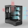 ZALMAN P40 DS BLACK Midi Tower Negro