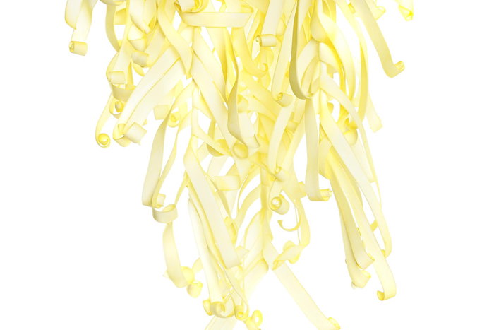 DKD Home Decor Rama 20 x 146 x 20 cm Amarillo Verde (6 Unidades)