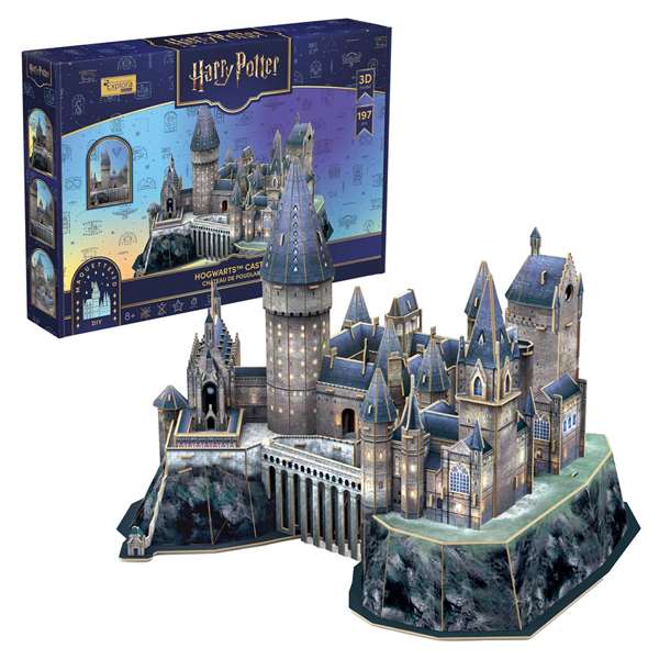 World Brands Puzzle Castillo de Hogwarts: Harry Potter 198 piezas