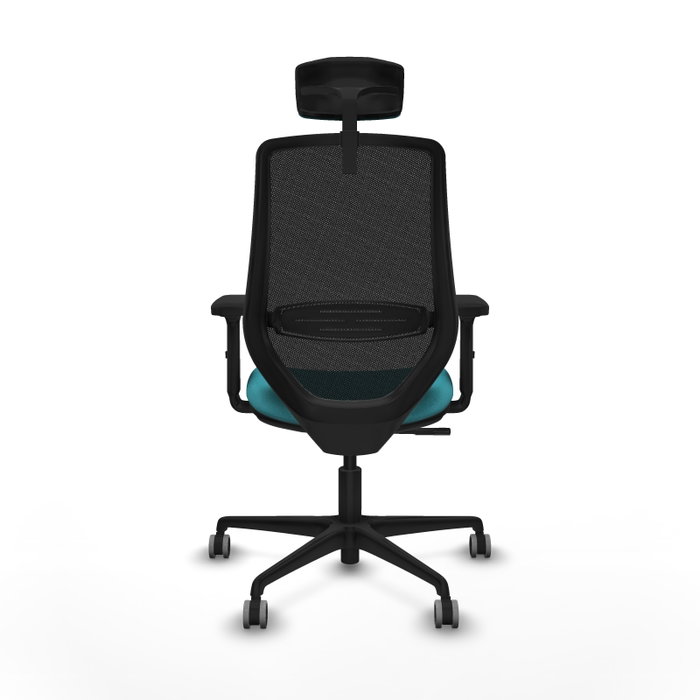 PIQUERAS Y CRESPO Silla de oficina Mardos con Mecanismo Sincro, Turquesa y Negro PIQUERAS Y CRESPO Silla de oficina Mardos con Mecanismo Sincro, Turquesa y Negro