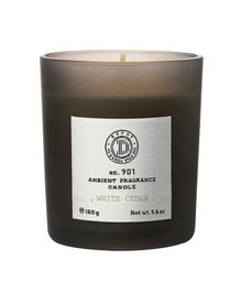 900 Scents No. 901, Cedro blanco, Vela aromática, 160 g