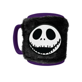 PYRAMID Taza funda de peluche Jack Pesadilla Antes de Navidad Disney 440ml Cerámica Nylon Microondas Lavavajillas