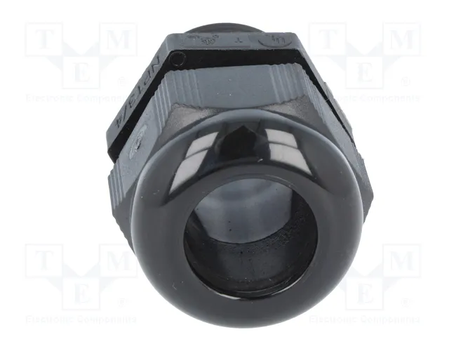 HELU Sello aislante HELUTOP HT-NPT NPT3/4 poliamida negro