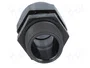HELU Sello aislante HELUTOP HT-NPT NPT3/4 poliamida negro