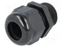 HELU Sello aislante HELUTOP HT-NPT NPT3/4 poliamida negro