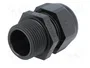 HELU Sello aislante HELUTOP HT-NPT NPT3/4 poliamida negro