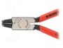 KNIPEX Alicates para anillos internos angulares 8÷13mm
