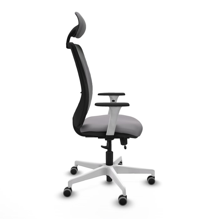 PIQUERAS Y CRESPO Silla de oficina Zulema con mecanismo Sincro/Traslack, Gris y Negro PIQUERAS Y CRESPO Silla de oficina Zulema con mecanismo Sincro/Traslack, Gris y Negro