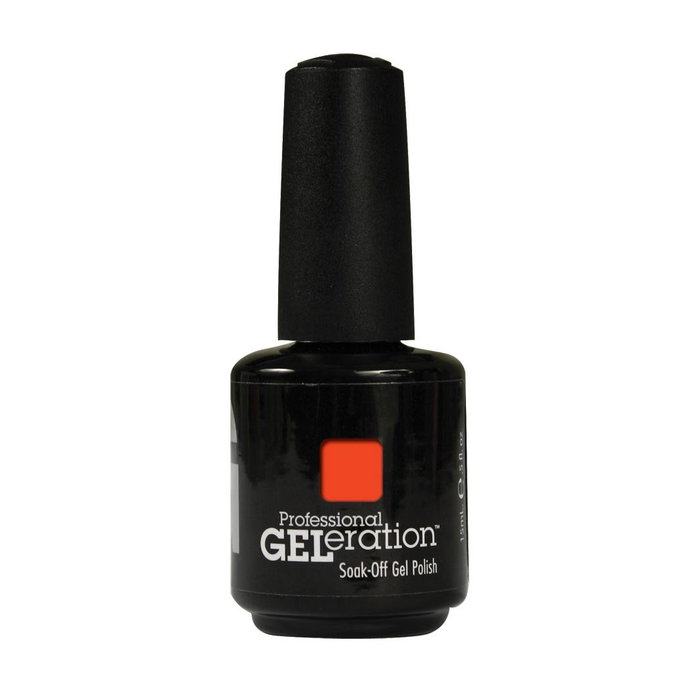 GELeration Colours, Esmalte de uñas semipermanente, GEL-225, Coral confiado, 15 ml GELeration Colours, Esmalte de uñas semipermanente, GEL-225, Coral confiado, 15 ml
