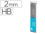 Liderpapel Minas Grafito 2 mm Estuche de 12 Minas Longitud 120 mm HB