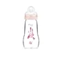 Mam Biberón de Vidrio 260 ml - Flow Teat 2 - Rosa - 0 a 6 Meses