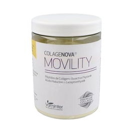 VAMINTER Colagenova Movility Colágeno Hidrolizado 390g con Ácido Hialurónico Sabor Vainilla