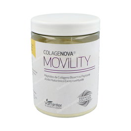 VAMINTER Colagenova Movility Colágeno Hidrolizado 390g con Ácido Hialurónico Sabor Vainilla