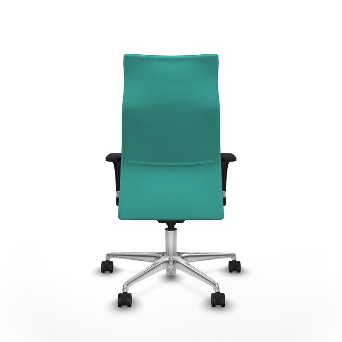 PIQUERAS Y CRESPO Sillón Albacete Turquesa con Mecanismo Sincro y Base de Aluminio PIQUERAS Y CRESPO Sillón Albacete Turquesa con Mecanismo Sincro y Base de Aluminio