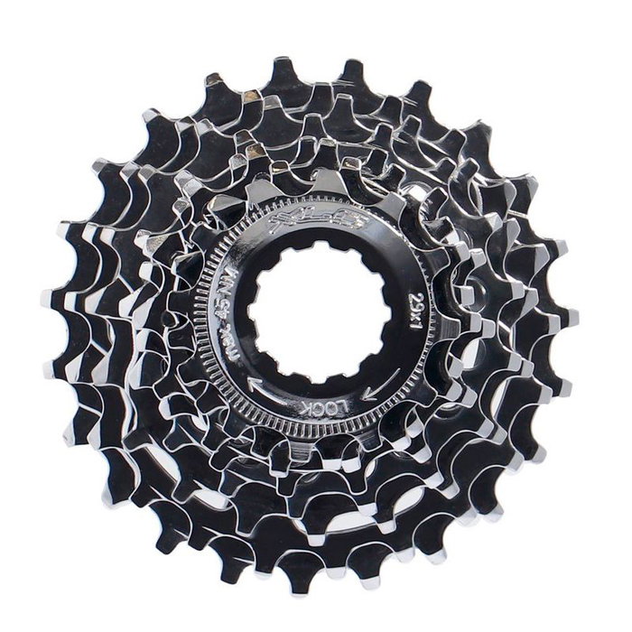 XLC Cassette 8V Campagnolo 12-23 Dientes Acero Transmisión Trasera XLC Cassette 8V Campagnolo 12-23 Dientes Acero Transmisión Trasera