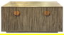 Cajonera Scandi DKD Home Decor Marron Dorado 39 x 77 x 60 cm