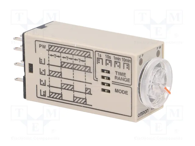 OMRON H3YN-4 Relé de tiempo 4PDT 100-120VAC
