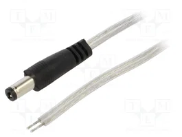 BQ CABLE Cable de alimentación plano DC 5,5/2,1 de 0,25m
