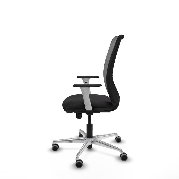 PIQUERAS Y CRESPO Silla de oficina Zulema con mecanismo Sincro, Negro y Gris PIQUERAS Y CRESPO Silla de oficina Zulema con mecanismo Sincro, Negro y Gris