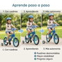 Toimsa Bicicleta Infantil Stitch 14" (4/6 años) Color Azul