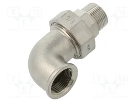 GEBO Codo de 90° Acero Inoxidable 1.4408 G 3/4