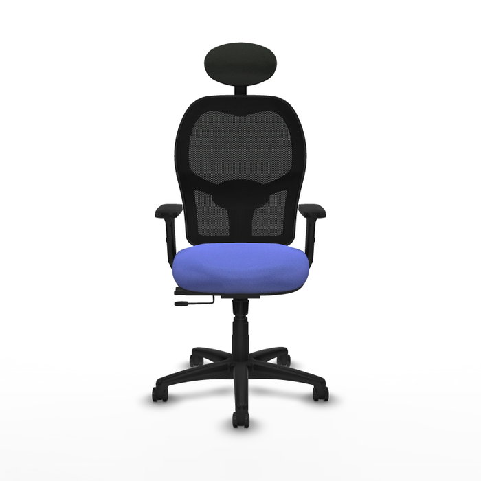 PIQUERAS Y CRESPO Alocén Silla de oficina Bali azul claro con mecanismo traslack PIQUERAS Y CRESPO Alocén Silla de oficina Bali azul claro con mecanismo traslack