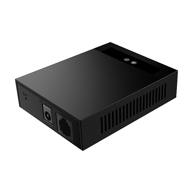 Fanvil PN1 Convertidor de medio de 2 hilos 100 Mbit/s Negro