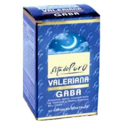Tongil Estado Puro Valeriana Con Gaba 40 Cap. - Ayuda a Conciliar y Mantener el Sueño y la Relajación con Melisa y Vitamina B6 Tongil Estado Puro Valeriana Con Gaba 40 Cap. - Ayuda a Conciliar y Mantener el Sueño y la Relajación con Melisa y Vitamina B6