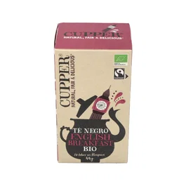 CUPPER Té Negro English Breakfast Infusion 20 Bolsitas Bio