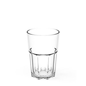 Plastics Espelt Vaso Mojito 41 cl (0.41L), 12 cm de altura, modelo Vaso Mojito, ideal para cócteles y bebidas (Set de 12)