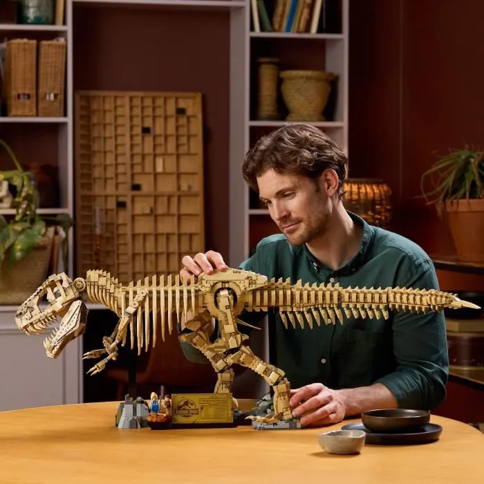 Lego 76968 Fósiles de Dinosaurio: Tiranosaurio Rex LEGO Jurassic World para Adultos