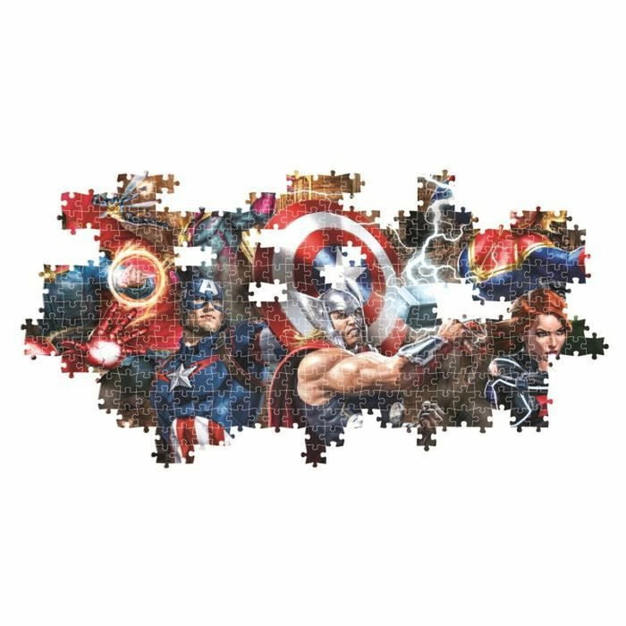CLEMENTONI Puzzle panorama Marvel 1000pzs