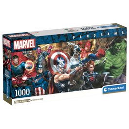 CLEMENTONI Puzzle panorama Marvel 1000pzs