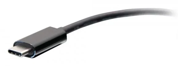 C2G Adaptador USB-C a HDMI C2G54459 Negro - Cable 0.2 m - Conector USB-C Macho a HDMI Hembra - Resolución 4K 60Hz - Plug and Play