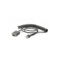 Zebra CBA-RF2-C09ZAR Cable de Serie Negro 2,8 m RS232 DB9 Zebra CBA-RF2-C09ZAR Cable de Serie Negro 2,8 m RS232 DB9