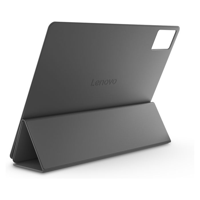 Lenovo ZG38C07423 Funda Folio para Idea Tab Plus (12.1"), Modo Espera, Material Cuero y PU, Color Negro Luna Grey