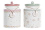 DKD Home Decor Bote Vichy Sweet de Dolomite 2,35 l