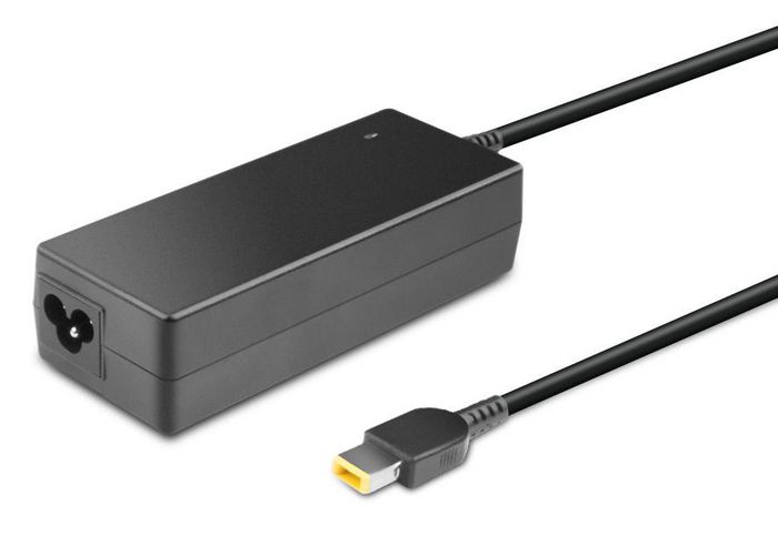 CoreParts Adaptador de Corriente para Lenovo 90W 20V 4.5A Conector Cuadrado con Cable de Alimentación EU CoreParts Adaptador de Corriente para Lenovo 90W 20V 4.5A Conector Cuadrado con Cable de Alimentación EU