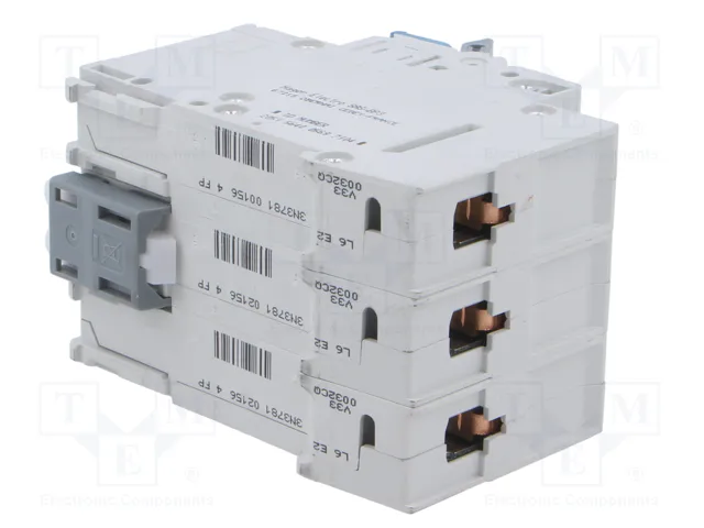 Hager MCS332 Interruptor magnetotérmico 3 polos 32A Tipo C Hager MCS332 Interruptor magnetotérmico 3 polos 32A Tipo C