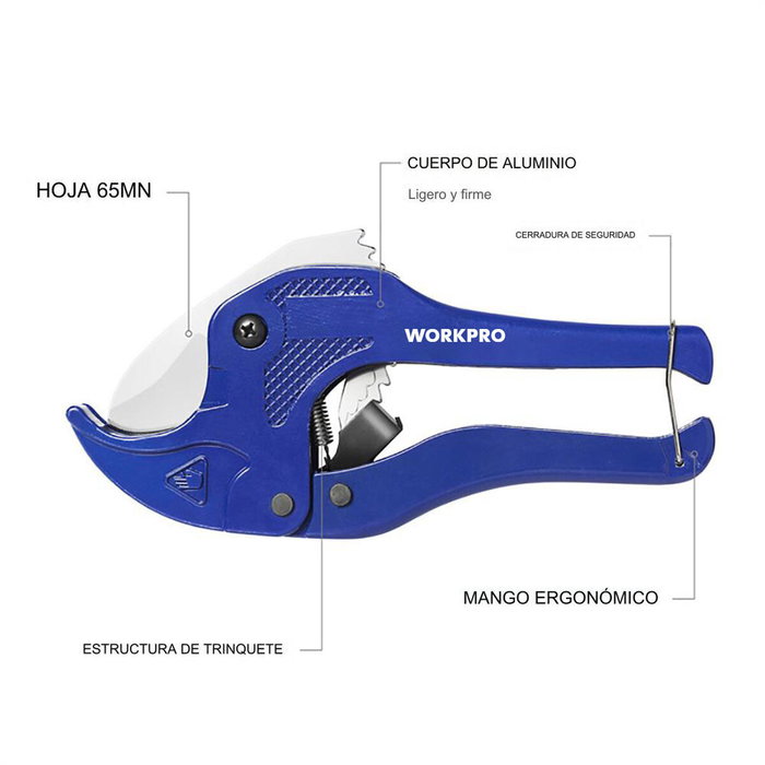 Workpro Tijera cortatubos 42 mm