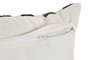 DKD Home Decor Cojín Algodón Viscosa Blanco 45x45 cm