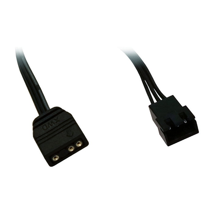 Alphacool Cable de conexión 3Pin a 3pol Digital RGB - 15cm