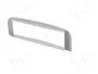 ACV Bastidor de montaje de radio para Alfa Romeo 1 DIN, plata