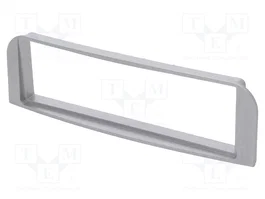 ACV Bastidor de montaje de radio para Alfa Romeo 1 DIN, plata